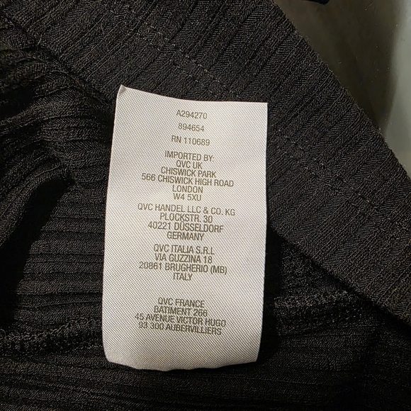 Attitudes by Renee Black Cowl Neck Sweater - Picture 13 of 13